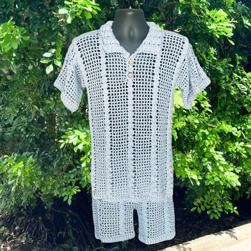 Kayne Mens Polo & Shorts Set