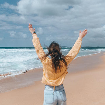 Conch Cardigan/Top Set