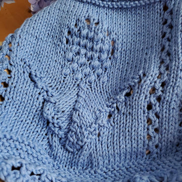 Hydrangea Face Cloth