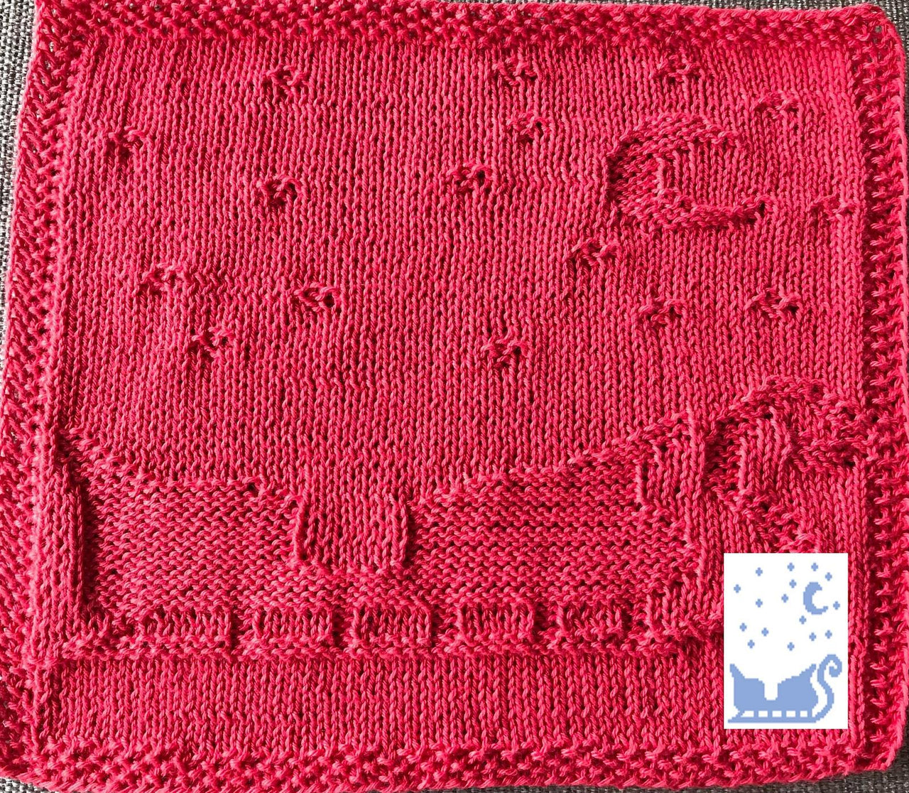Nr. 220 – 19 – 5.  Christmas Sleigh 65 stitches