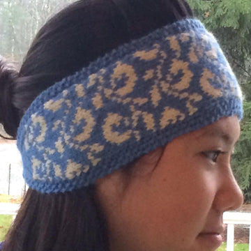 Swirling Snows & Falling Snows Headband