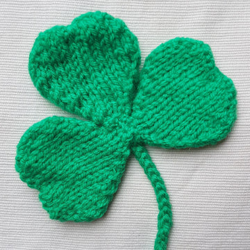 Knitted Shamrock