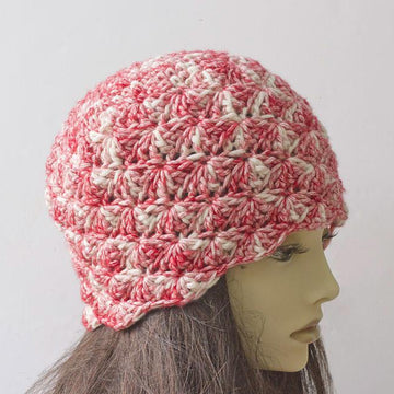 1920's Shell Cloche Hat
