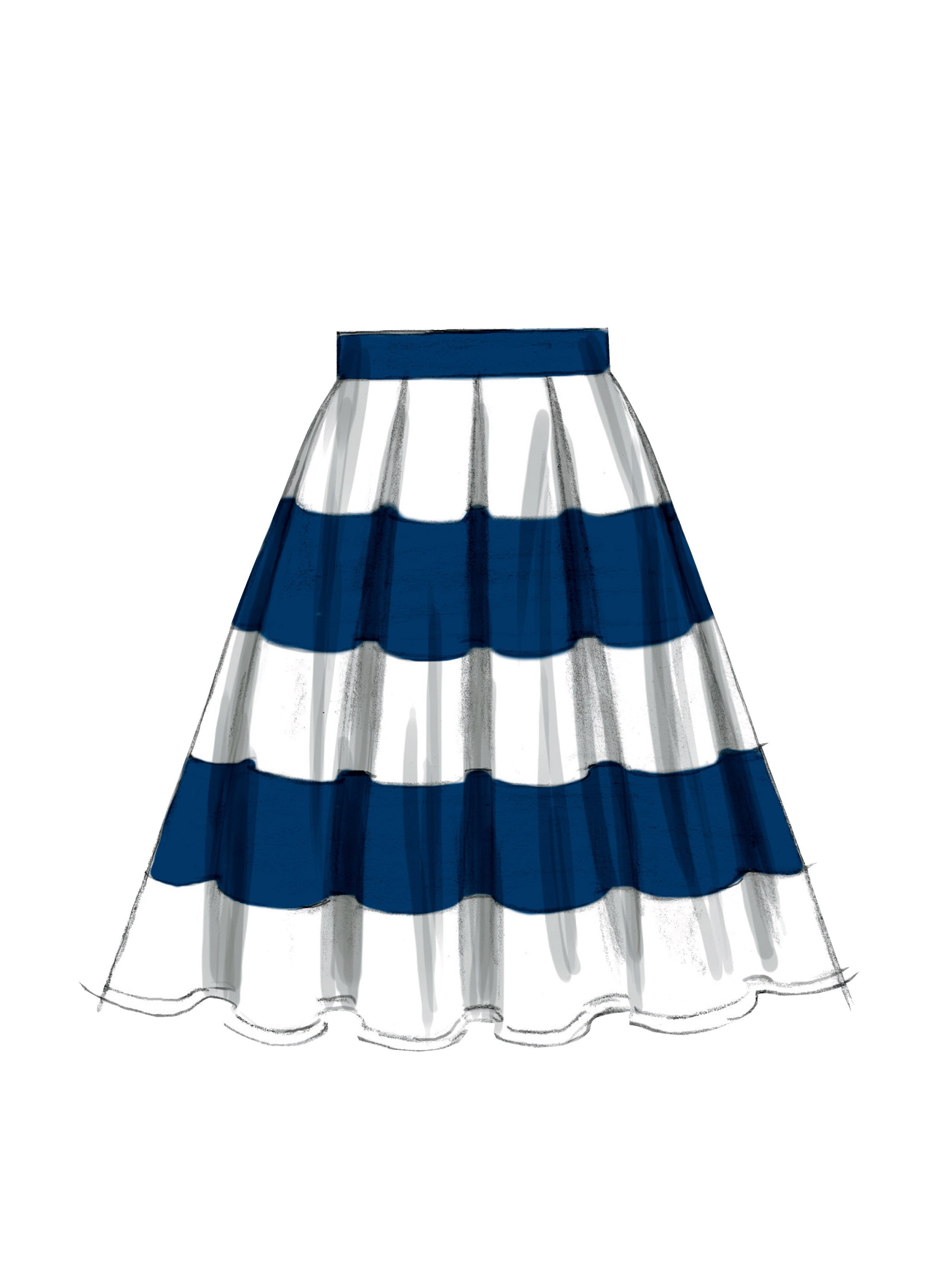 McCall's Misses' Skirts and Petticoat M6706 - Sewing Pattern