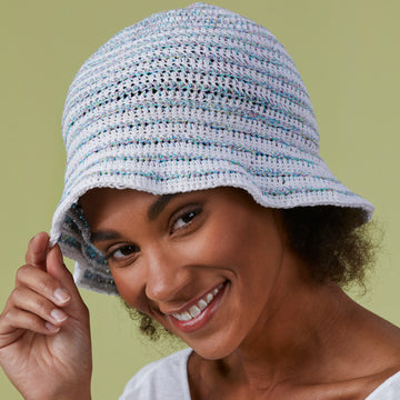 Watch Hill Sun Hat - Crochet Pattern for Women in Tahki Yarns Cotton Classic by Tahki Yarns