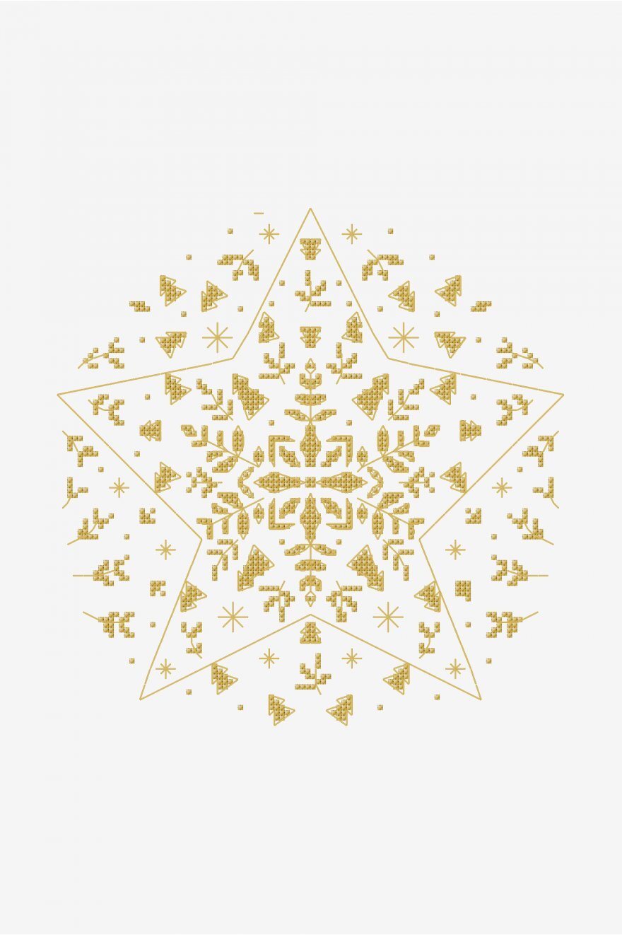 DMC Christmas Star - PAT1441 - Downloadable PDF