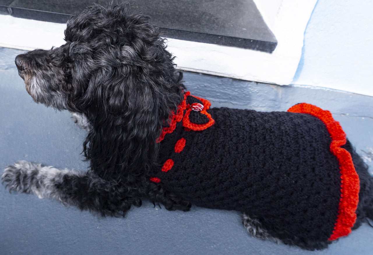 Crochet Pattern for the Dog Dress "Chic"
