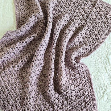 Lilac & Lace Blanket