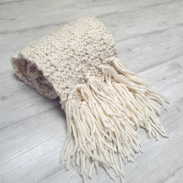 Super Chunky Tassel Scarf