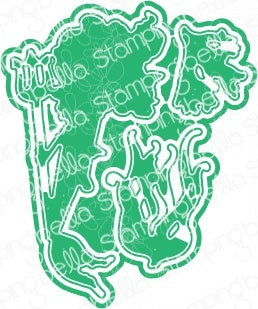 Stamping Bella Cut It Out Dies - Oddball Mermaid Set