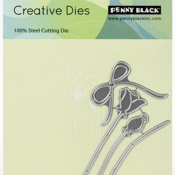 Penny Black Creative Dies - Red Roses 4.3"X2.5"