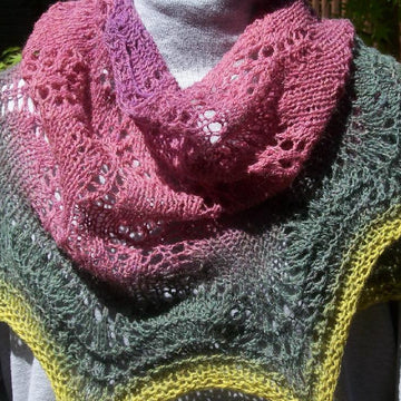Hint of Spring shawlette
