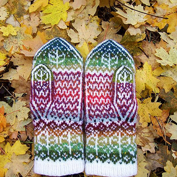 Fox Season Mittens