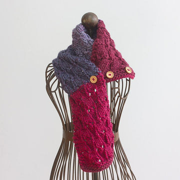 Caron Tea Cakes Scarf