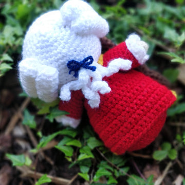 Wolfgang Amadeus Mozart crochet Amigurumi