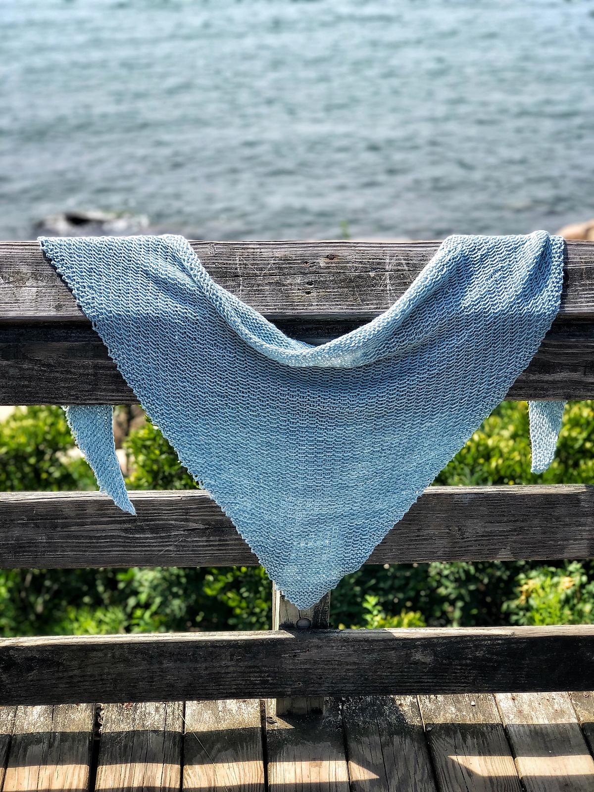 Standing At The Shore Shawl