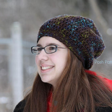 Slouchy Hat Crochet Pattern 119