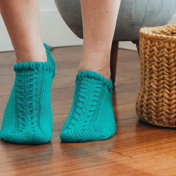 Whims Easy Flat Knit Socks