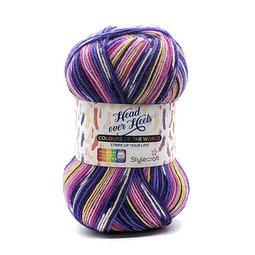 Stylecraft Head Over Heels Colours of the World