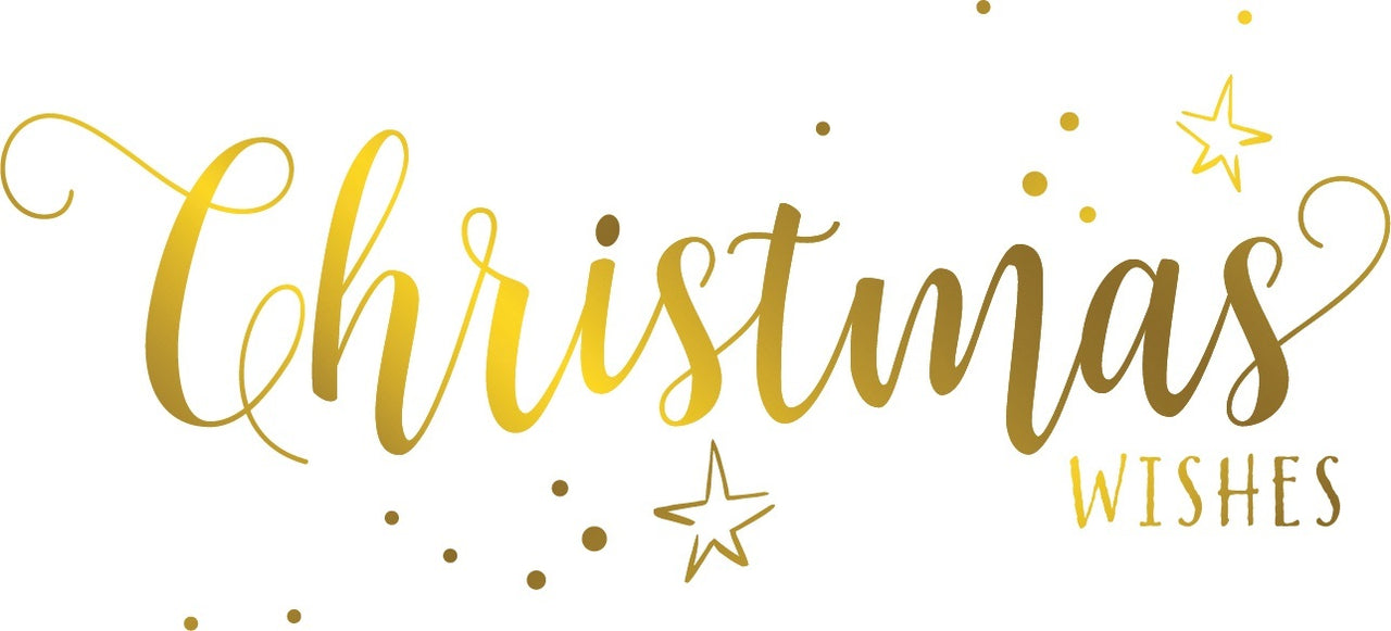 Crafter's Companion Gemini Foilpress Stamp Die Expressions - Christmas Wishes