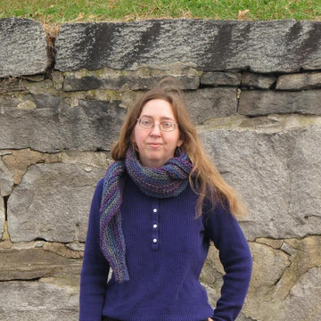 Slip Stitch Short Row Scarf