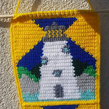 Lighthouse crochet tapestry charts