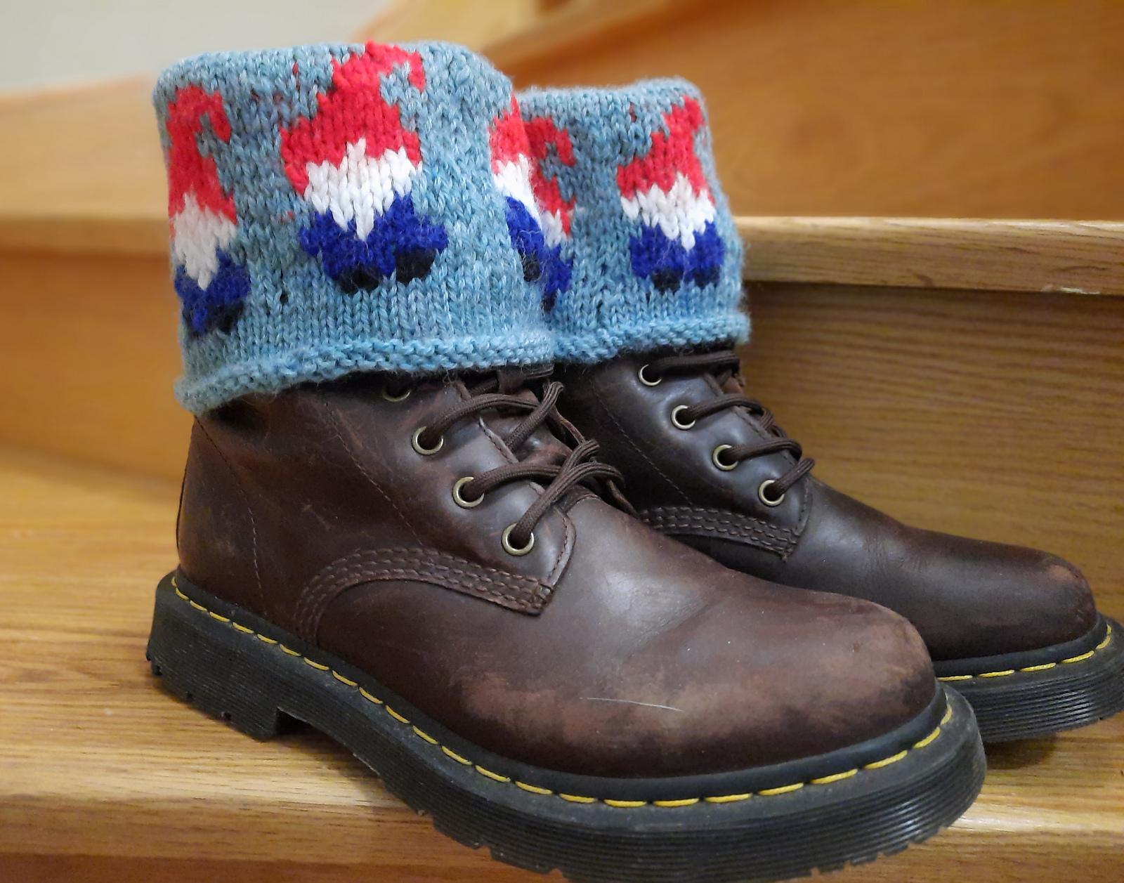 Gnome Boot Toppers