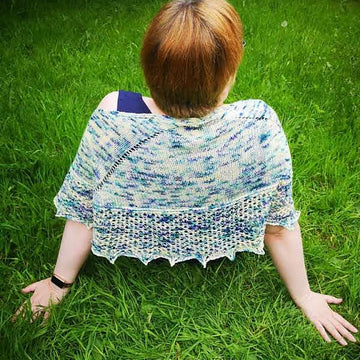 The Blue Haired Fairy Shawl