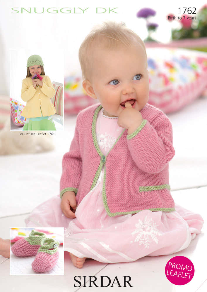 Cardigans and Shoes in Sirdar Snuggly DK