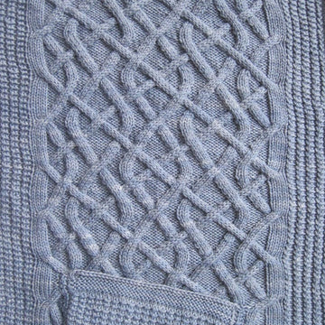 Warm Leitrim Pocket Shawl