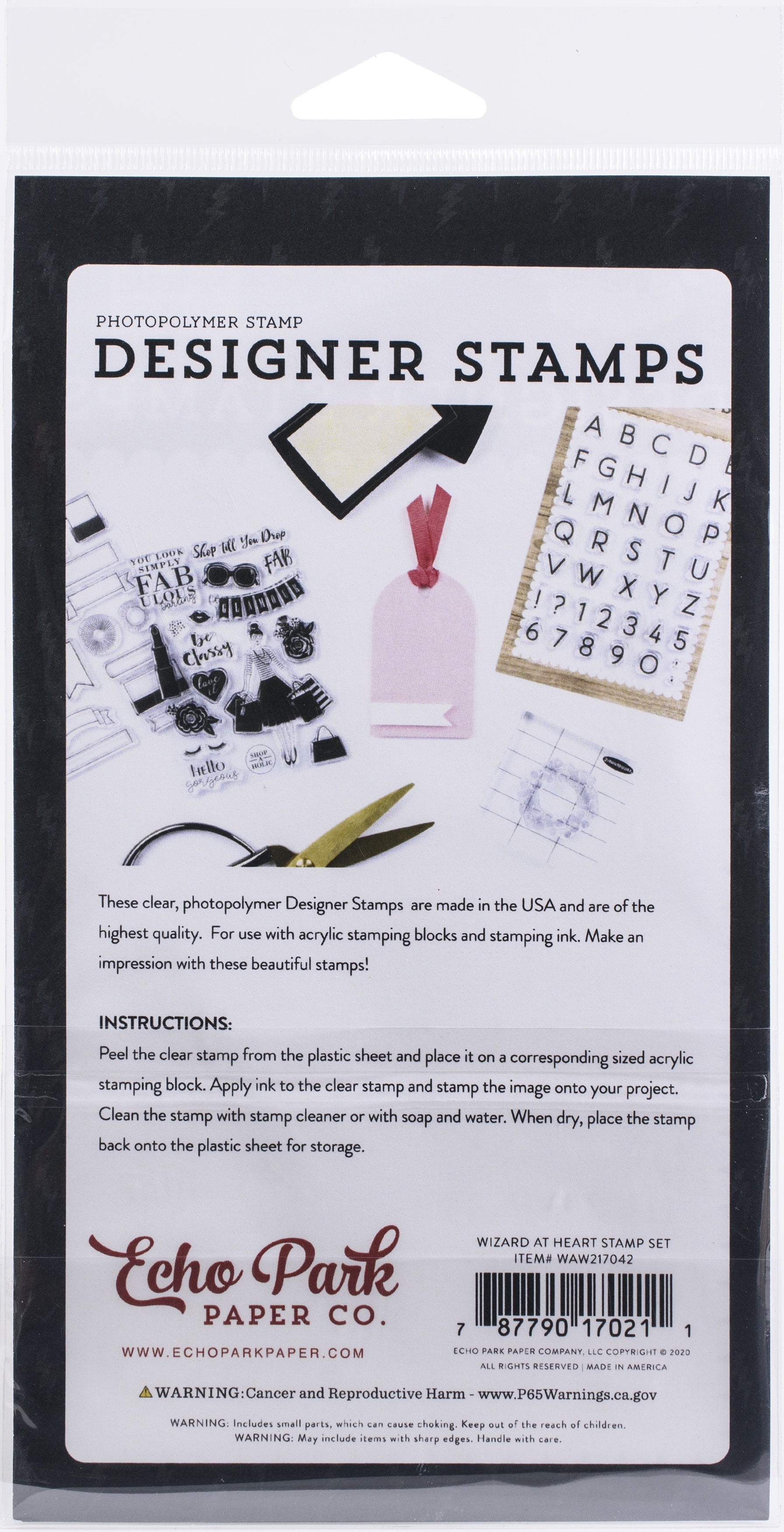 Echo Park Paper Echo Park Stamps - Wizard At Heart, Witches & Wizards