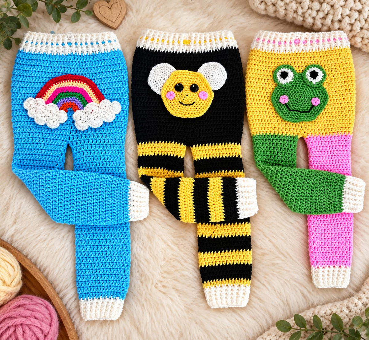 Toddler Pants Crochet Pattern