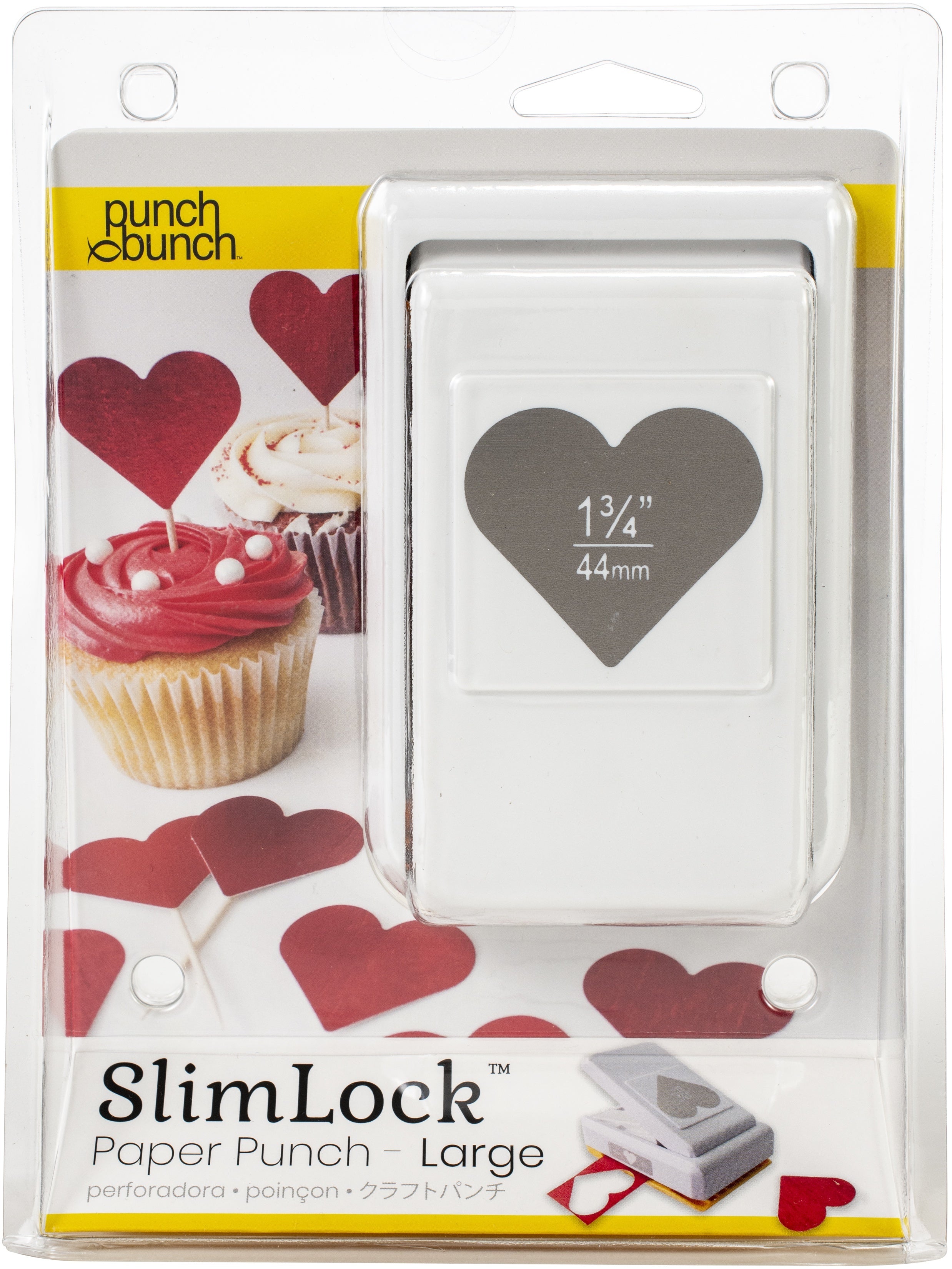 Punch Bunch SlimLock Large Punch - Heart 1.75"X1.625"