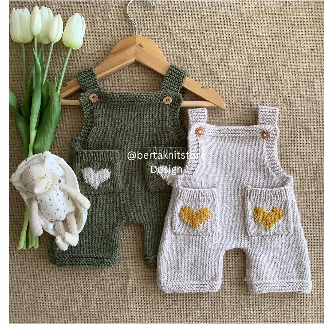 Little Heart Overalls