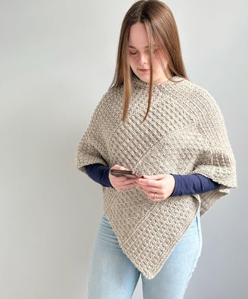 ‘Hazy Day’ Poncho
