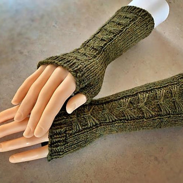 Arm Warmers or Mitts with BOWS