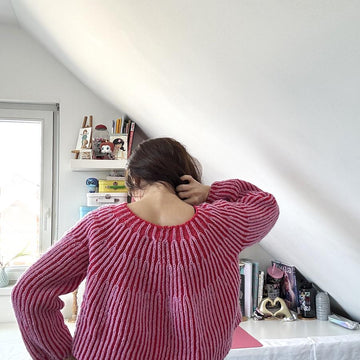 TwinTone Brioche Sweater