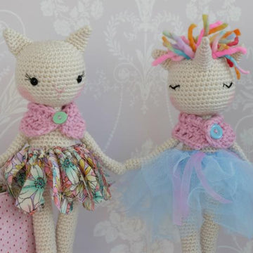 Bella the ballerina unicorn/cat 2 in 1 Pattern