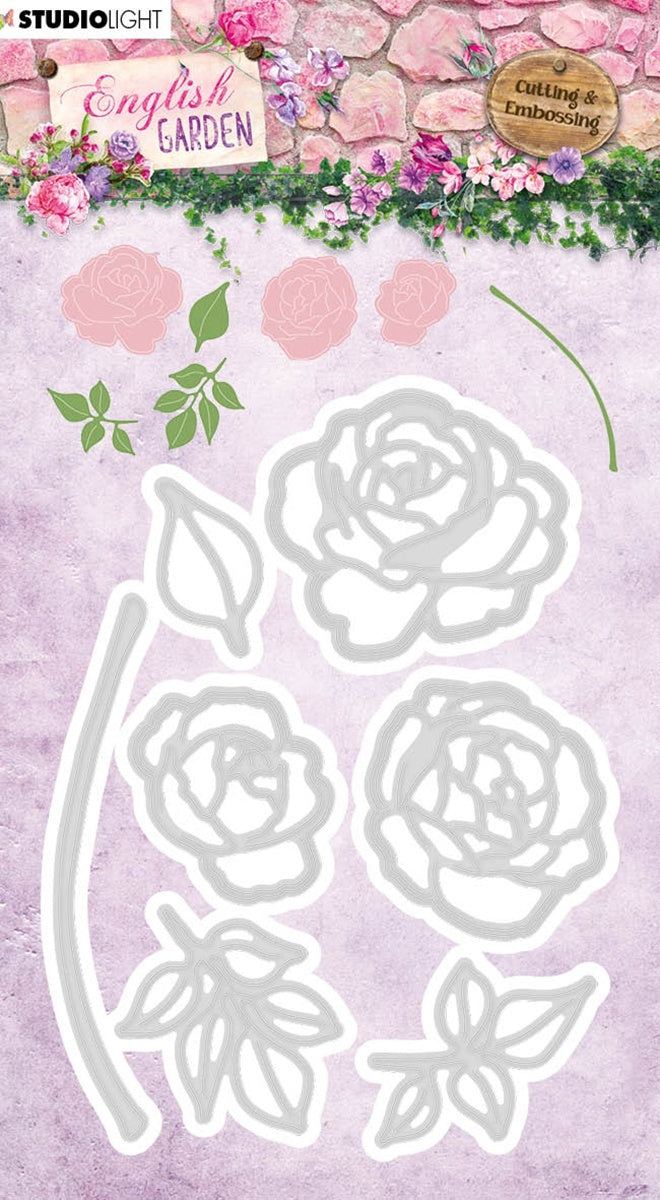 Studio Light English Garden Cutting & Embossing Die - NR. 239