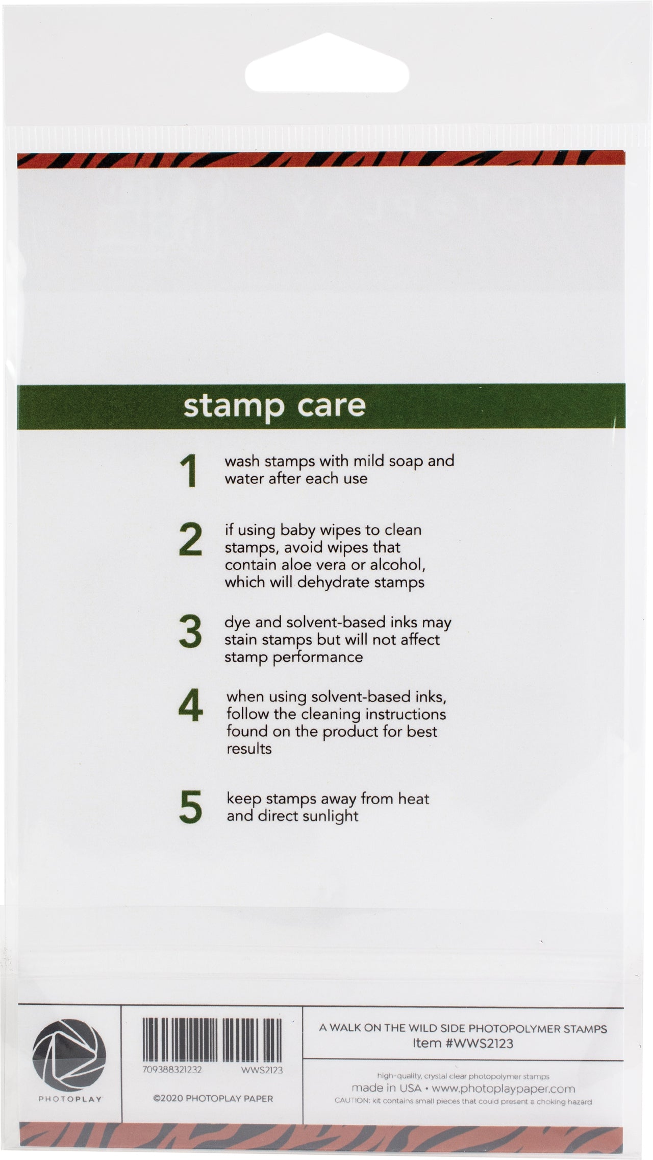 Photoplay Paper PhotoPlay Photopolymer Stamp - A Walk On The Wild Side