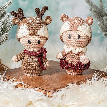 Cute Amigurumi Crochet Deer