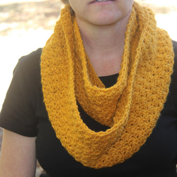Pure and Simple Infinity Scarf
