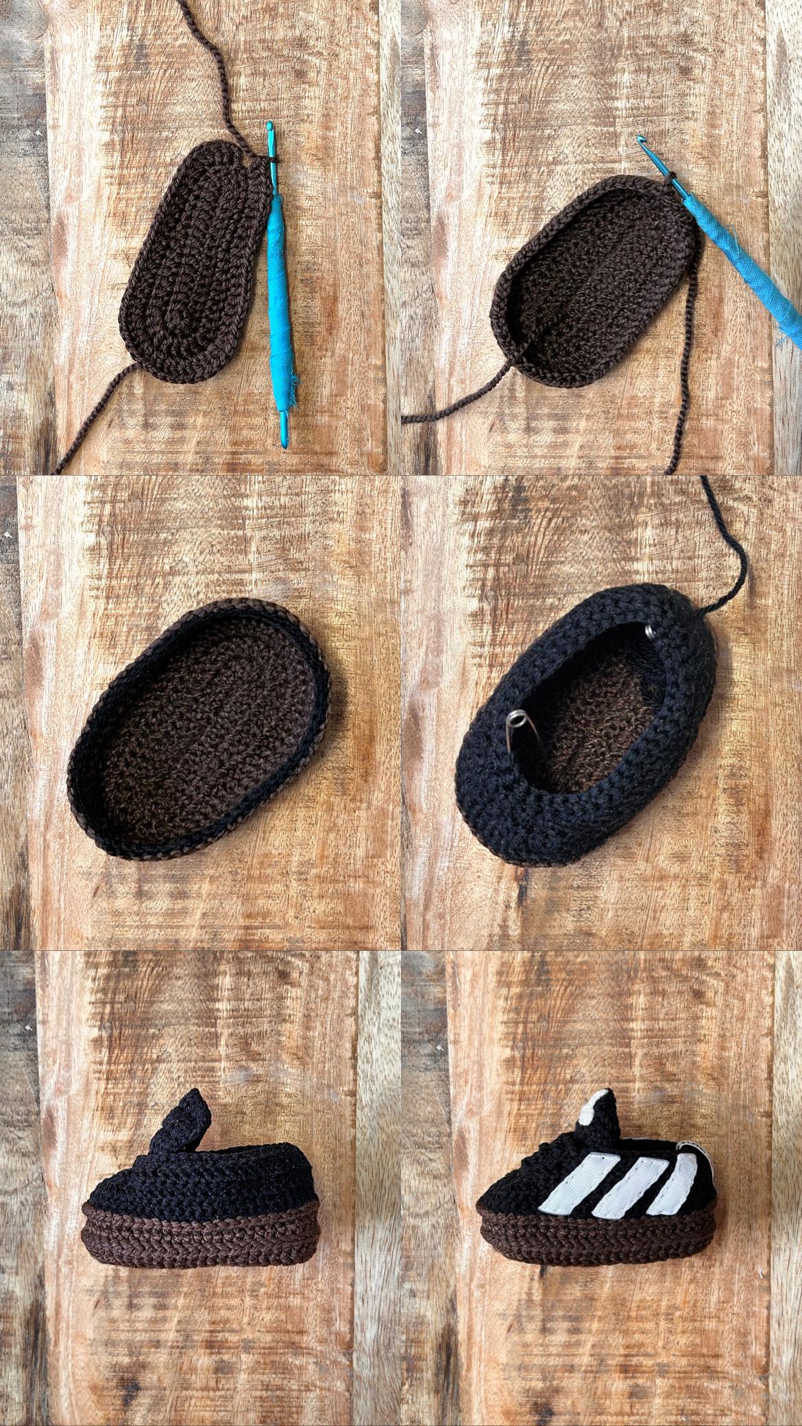 DIY Baby Schuhe Sneakers „Adidas Sambas“