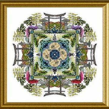 Chatelaine The Japanese Moss Garden Mandala Cross Stitch Pattern - 2007624 -  Leaflet