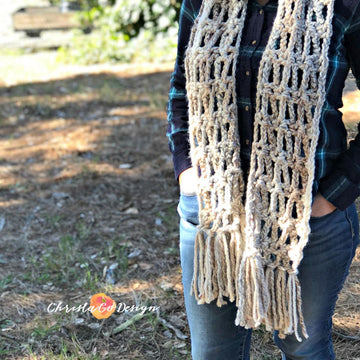 Veneto Fringed Scarf