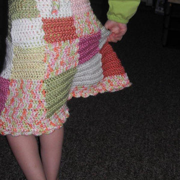 Amelia ~ a wrap top skirt crochet pattern