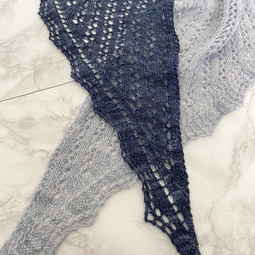 Midnight Glow Shawl