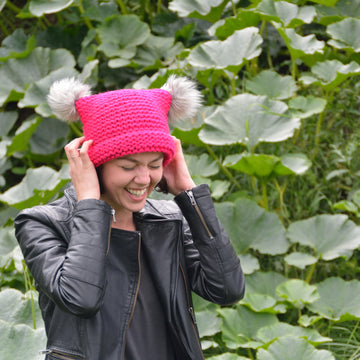 Pink Cat Hat
