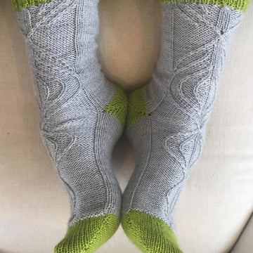 Cotyledon Socks