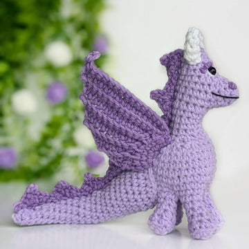 Magnar the Dragon crochet pattern, amigurumi dragon pattern